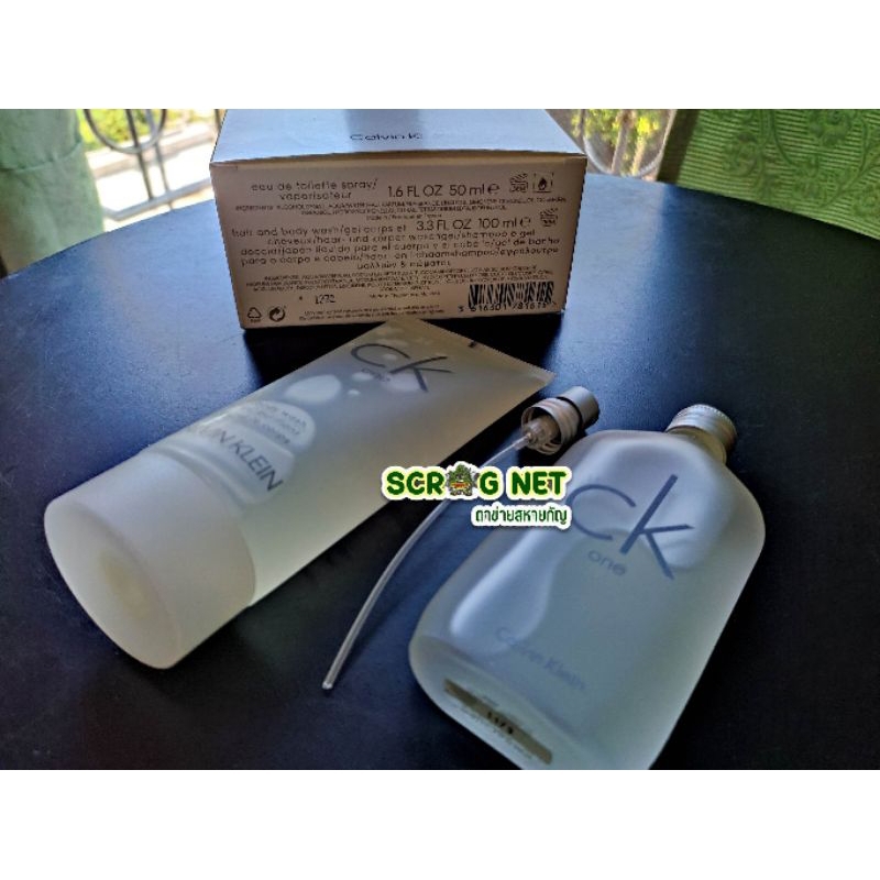 CALVIN KLEIN CK One Spring Set 2023 น้ำหอม 50ml + Body Wash 100ml Set เซตน้ำหอม (2 pcs) หิ้วเองจากเย
