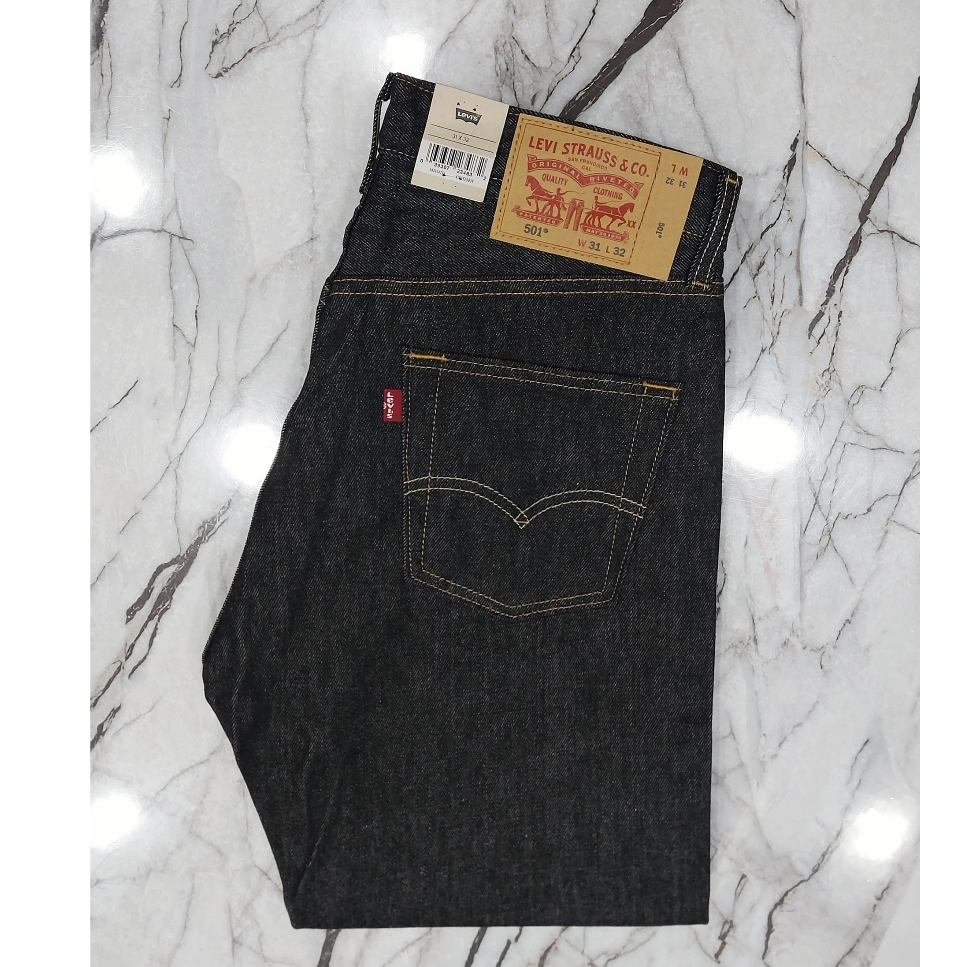 กางเกงยีนส์ ลีวายส์ รหัสผ้า0226 สีดำทอ🔔ผ้าดิบ🔔 มีหลาย MADE IN เช่น MEXICO,EGYPT (รบกวนสอบถามก่อนซื้อ