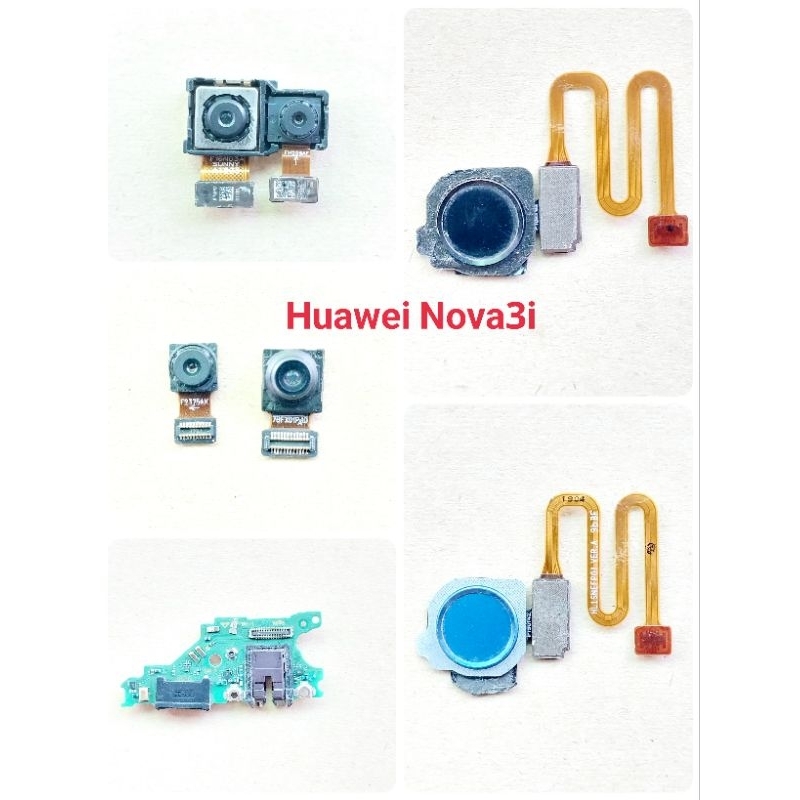 กล้องหลัง กล้องหน้า สแกนนิ้ว ก้นชาร์จ ใช้สำหรับ Huawei Nova3i