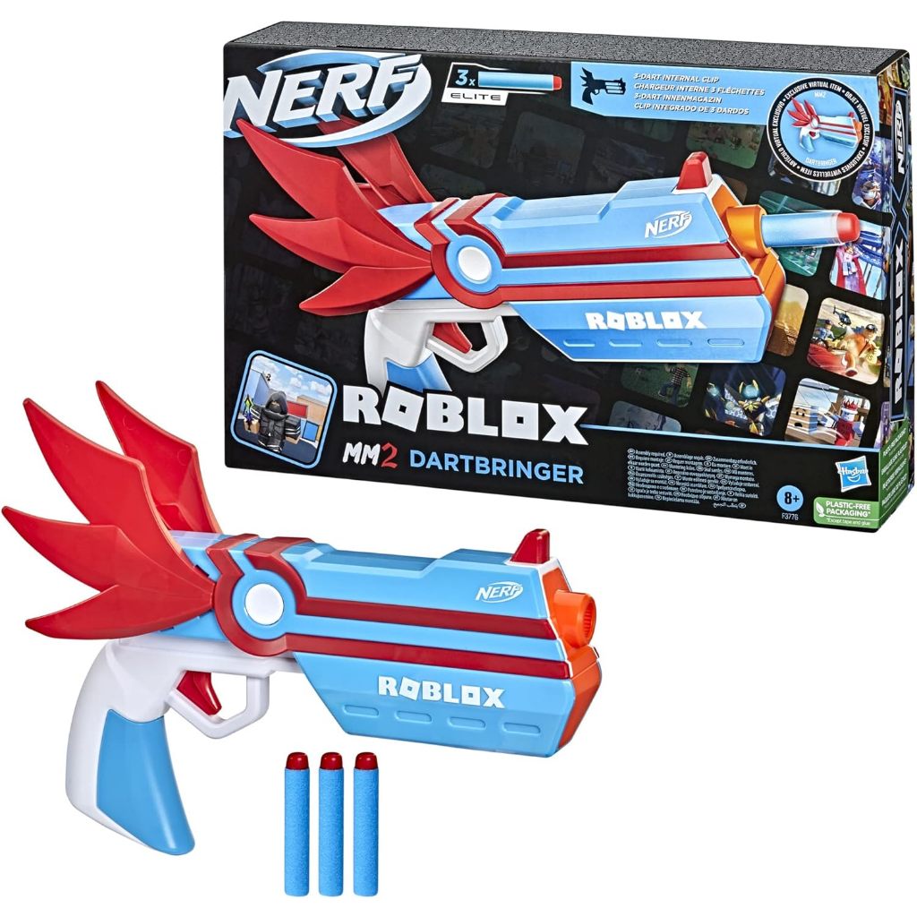 Nerf Roblox MM2  Dartbringer Dart Blaster Toy Gun