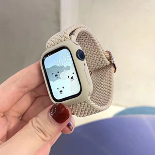 สายนาฬิกาทอไนลอนเหมาะสำหรับ iwatch S11/10/9/8/7/6/5/4/3/2/1 สายแฟชั่น 49mm46mm44mm45mm42mm41mm40mm38mm