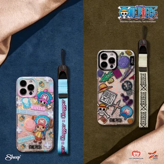 [One Piece Limited Collection]เคสใสพิมพ์ลาย วันพีช สำหรับไอโฟน แถมฟรีสายห้อย สำหรับiphoneทุกรุ่น และ S23 Ultra/S24 Ultra