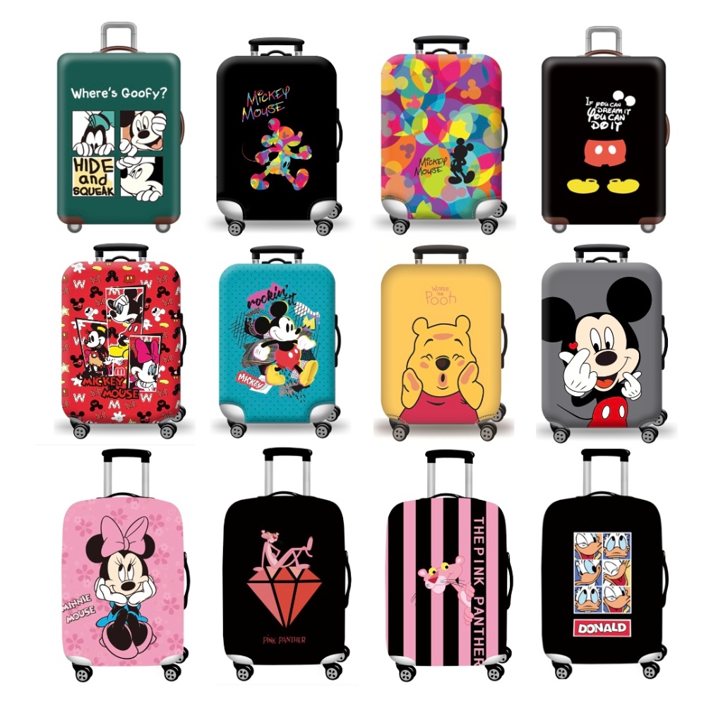 พร้อมส่ง ผ้าคลุมกระเป๋าเดินทางผ้ายืด (Special Edition) กันฝุ่น กันรอย สำหรับขนาด 20/24/26/28/30 นิ้ว