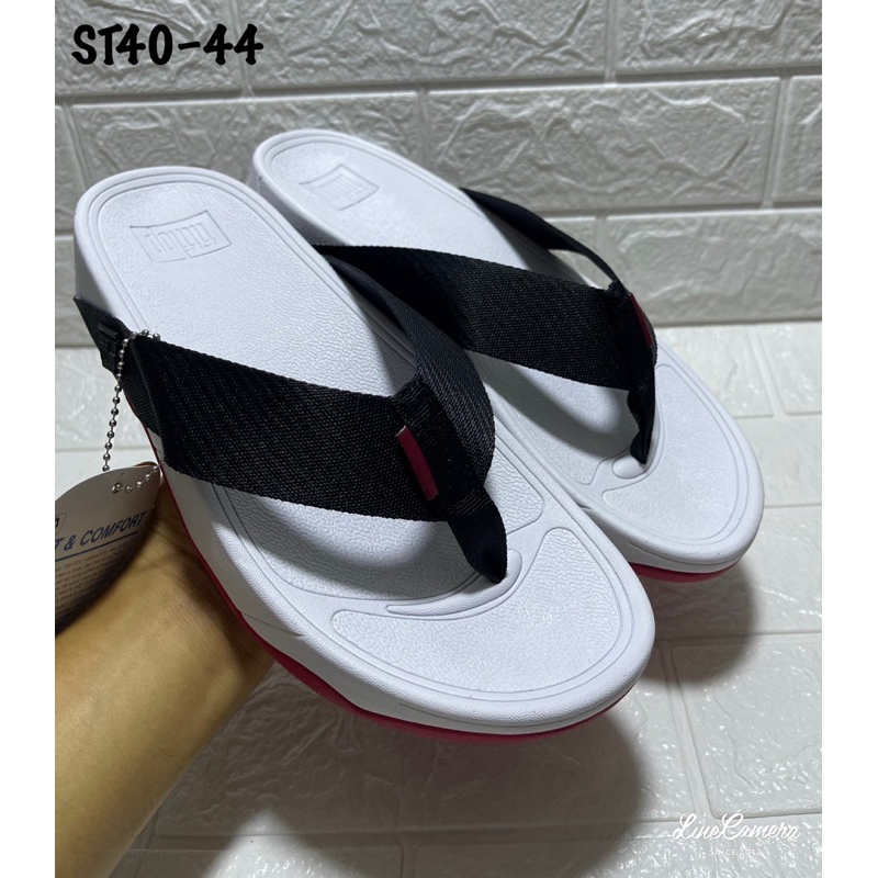 รองเท้าแตะ Fitflop ผู้ชายงาน เกรด A รองเท้าสุขภาพมีไซด์ 40 ถึง 44 พื้นนิ่มใส่สบายงานสวยตรงปก 100% พร้อมส่ง