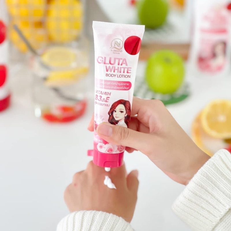 โลชั่นกลูต้าไวท์พลัส NB สูตรใหม่.. ของแท้ 100%