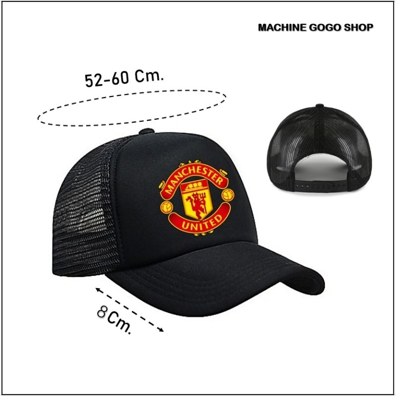 หมวกโลโก้สโมสรฟุตบอล หมวกเชียร์บอล ขนาดสําหรับผู้ใหญ่ ปรับขนาดได้ - รูปที่ 7