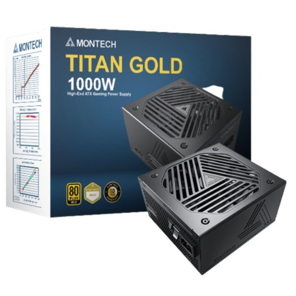 MONTECH TITAN GOLD 1000W 80PLUS GOLD