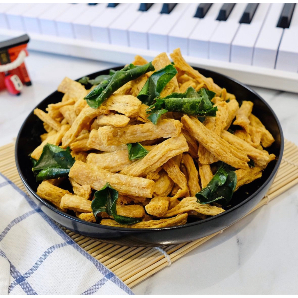 ฟองเต้าหู้กรอบ/ฟองเต้าหู้ทอดกรอบ-สลัดน้ำมัน ยูบะจัง ขนาด 200g - รูปที่ 2