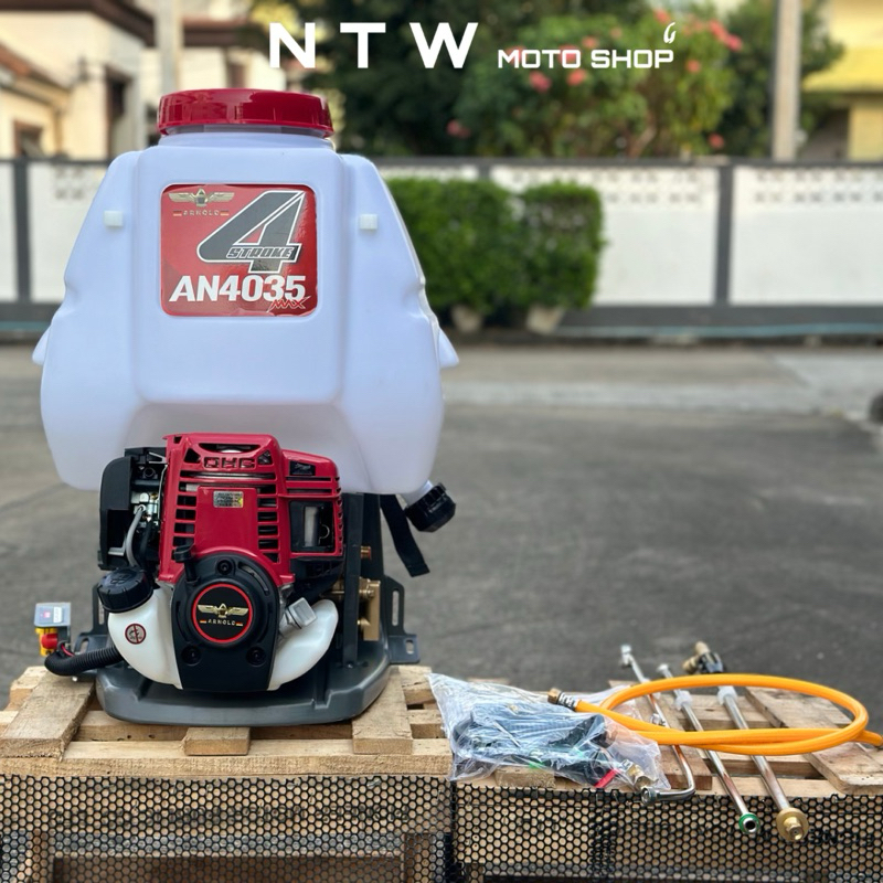 เครื่องพ่นยาสะพายหลัง 4 จังหวะ ARNOLD AN4035 (4-stroke backpack sprayer ARNOLD)(งานสวยมาก ถังหนา)