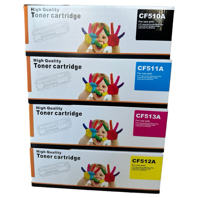 Hp 204 Bk C M Y Toner CF510/511/512/513 ของเทียบคุณภาพดี