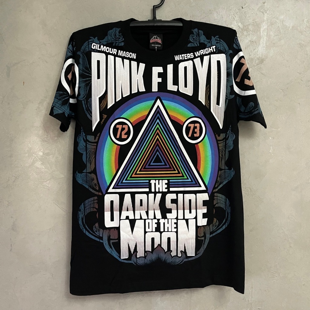 เสื้อยืดOVP Pink Floyd (ป้ายRocktee เรืองแสง) ผ้าCotton100