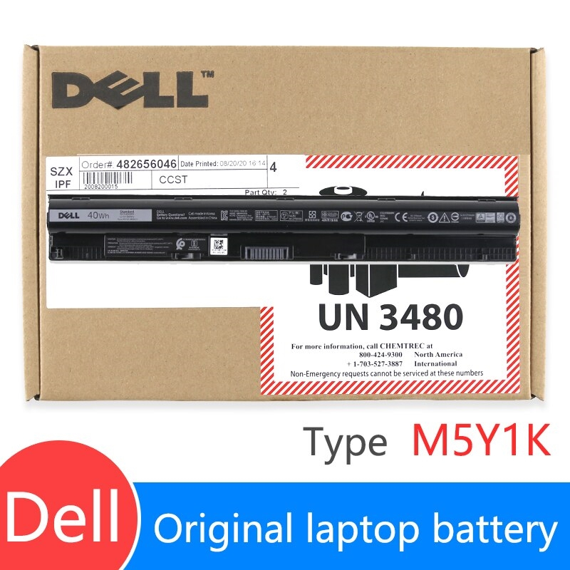 ♛M5Y1K Laptop Battery for Dell Inspiron 15 3000 5000 5555 5558 5559 3552 3558 3567 14 3452
