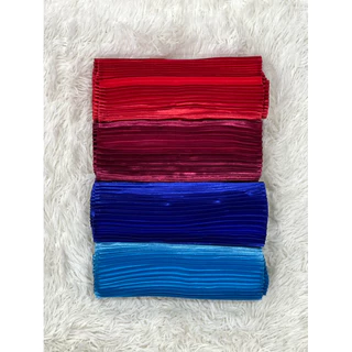 🔥สไบอัดพลีท สไบจีบเล็ก สีสวยสีสด เนื้อผ้าอย่างดี ยาว3เมตร