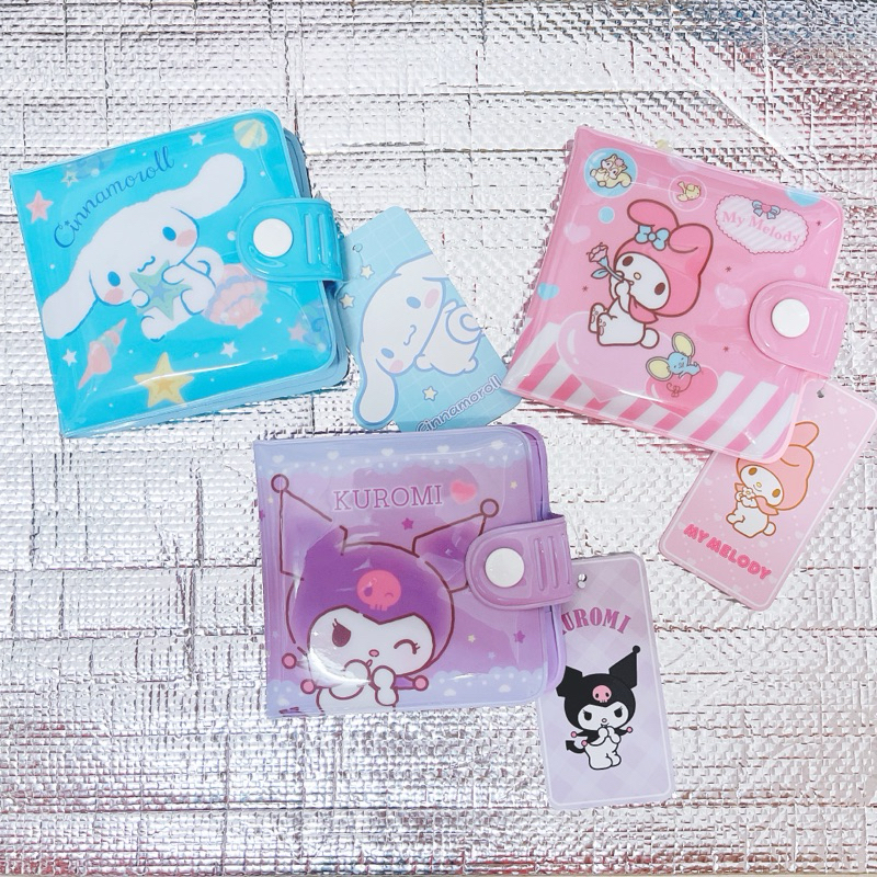 กระเป๋าตังค์ กระเป๋าsanrio  คุโรมิ มายเมโรดี้ ชินนาม่อน เคโระ ลิตเติ้ลทวิน