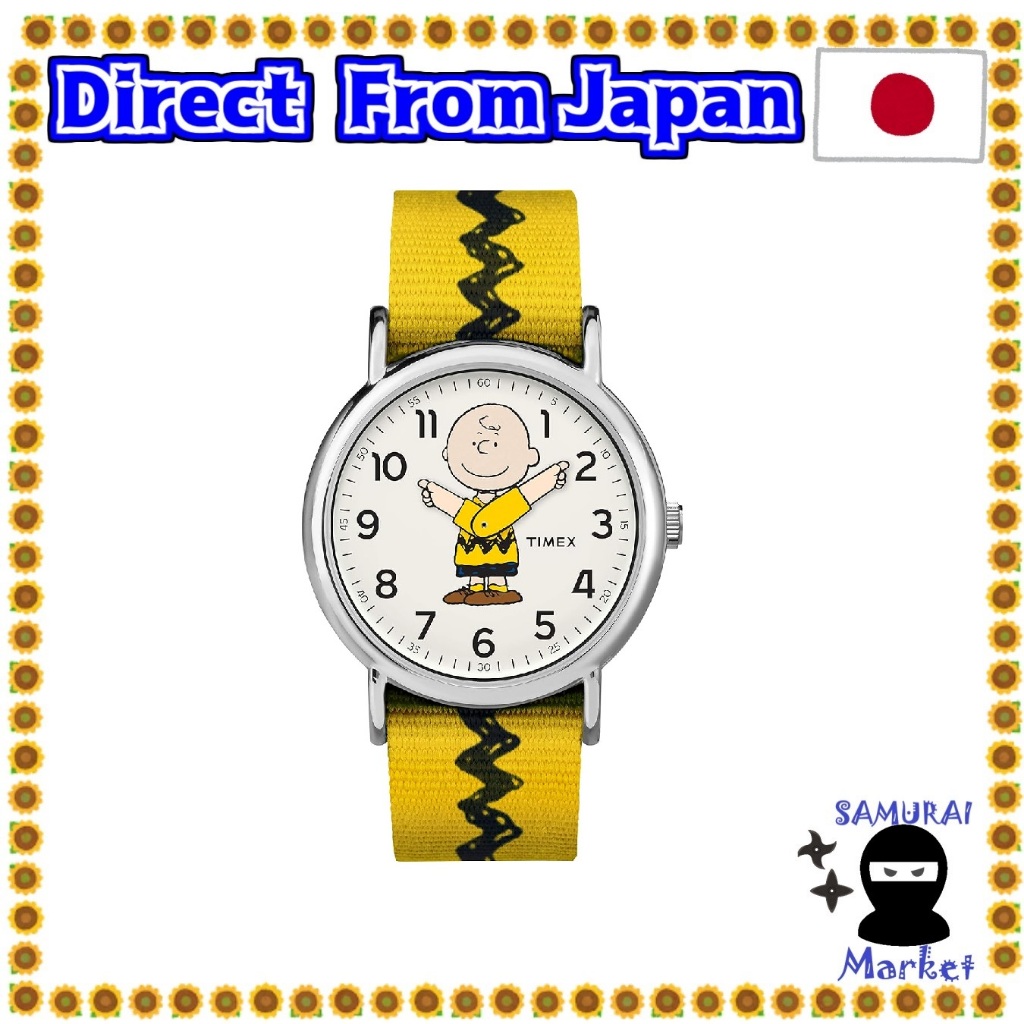 【ส่งตรงจากญี่ปุ่น】นาฬิกาข้อมือ Timex × Peanut Tw2R Charlie Brown Charlie Brown [นําเข้าคู่]
