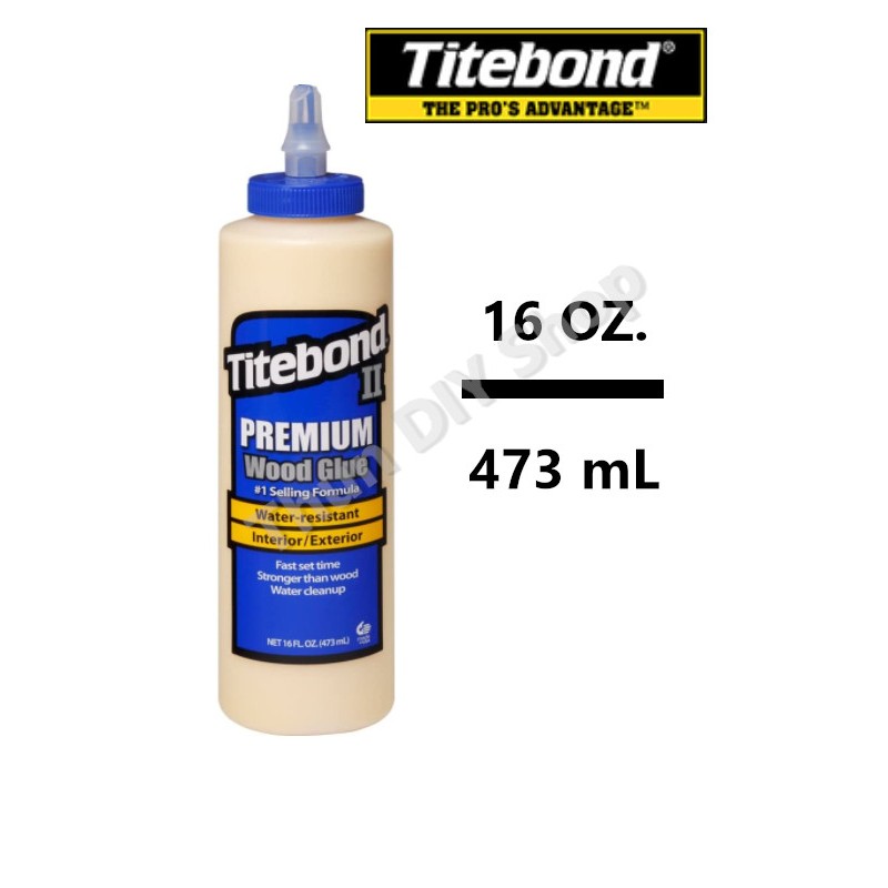 Titebond II 16Oz กาวงานไม้ ชนิดกันน้ำ ขนาด 16Oz