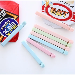C004 คลิปหนีบถุงพลาสติก สําหรับถนอมอาหาร ขนมขบเคี้ยว 5 ชิ้น