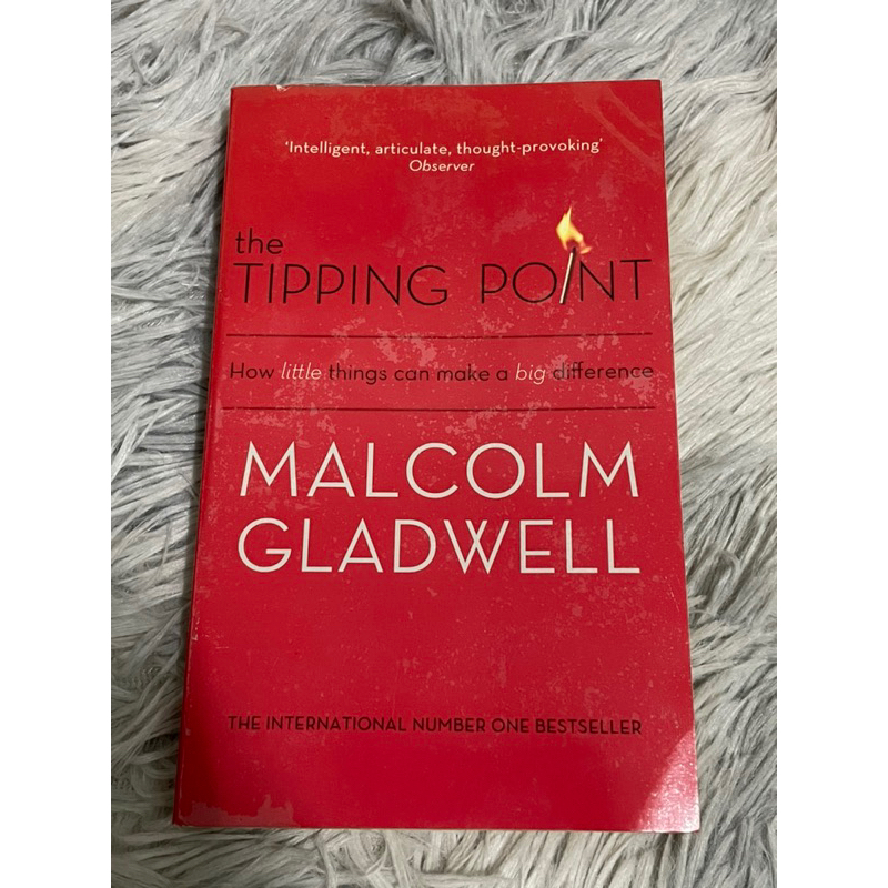 the TIPPING POINT MALCOLM GLADWELL แท้💯 ( สินค้าพร้อมส่ง❗️)