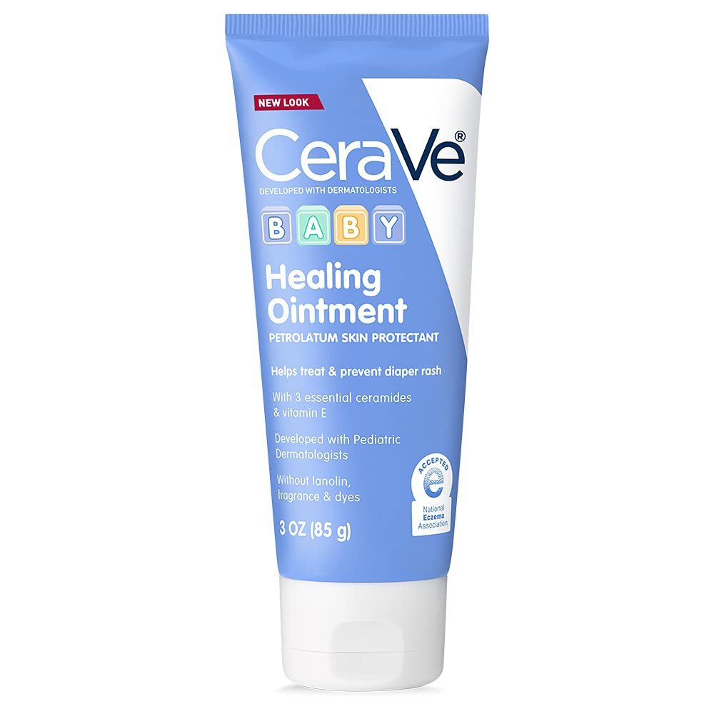 [ของแท้ - ฉลากไม่สวย] CERAVE HEALING OINTMENT PROTECTS & SOOTHES DRY CRACKED & CHAFED SKIN LOCK IN HYDRATION