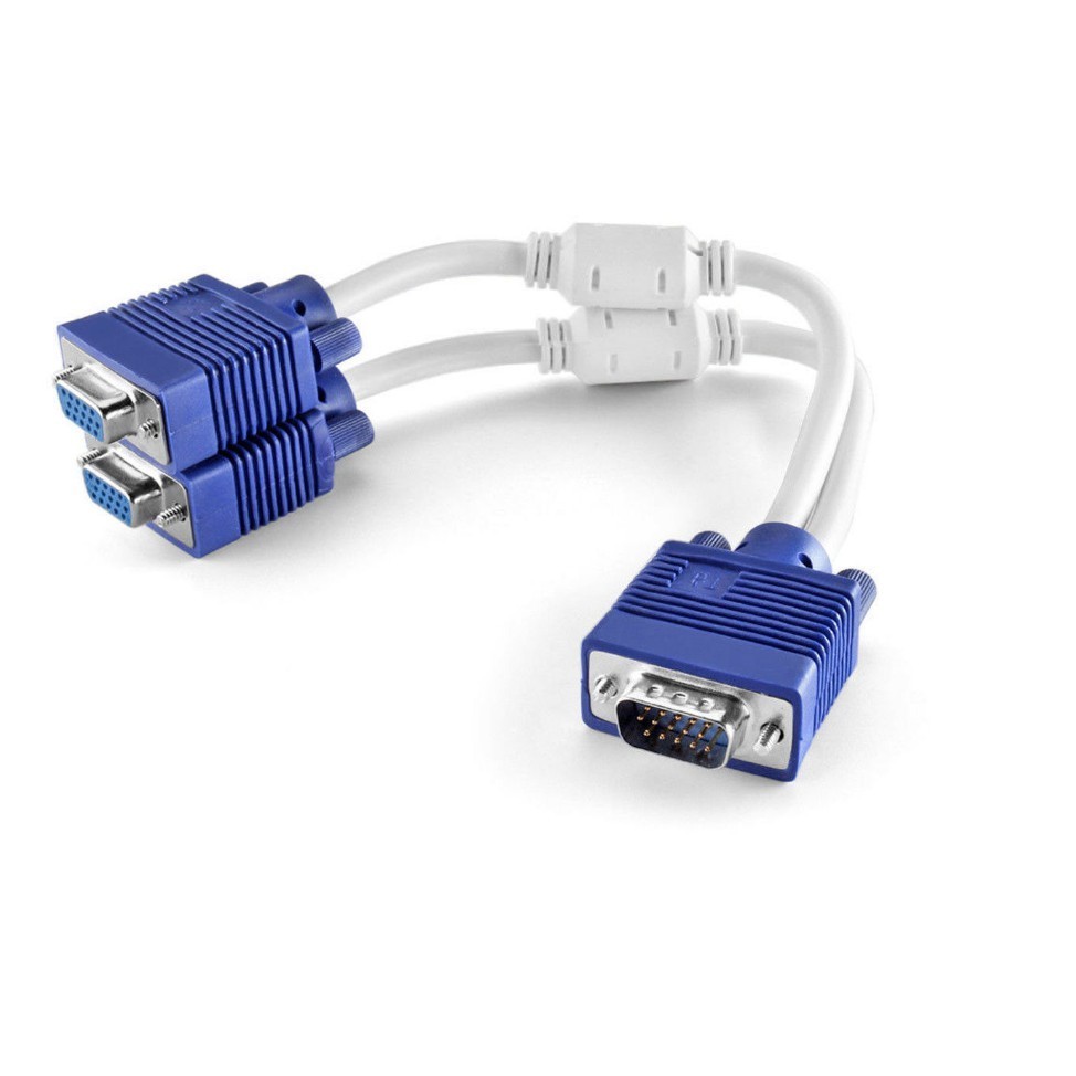 สาย Y Vga Splitter Cable 1ออก2 จอ