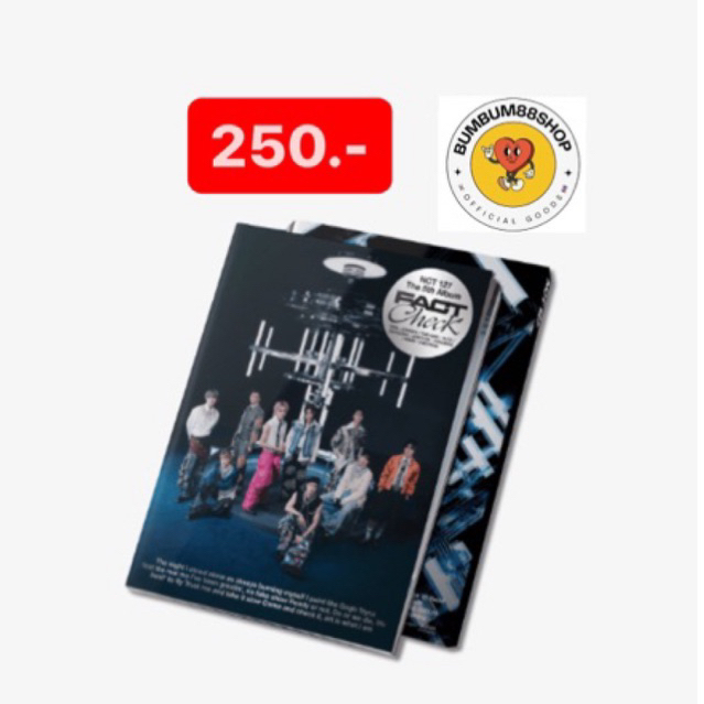 [ ลด 50% Live ] พร้อมส่ง NCT 127 The 5th Album [Fact Check] Chandelier ver.