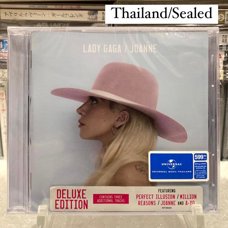🛒 (พร้อมส่ง) CD ซีดีเพลง/ซีลปิดใหม่: Lady Gaga — Joanne (Deluxe Edition) [Thailand]