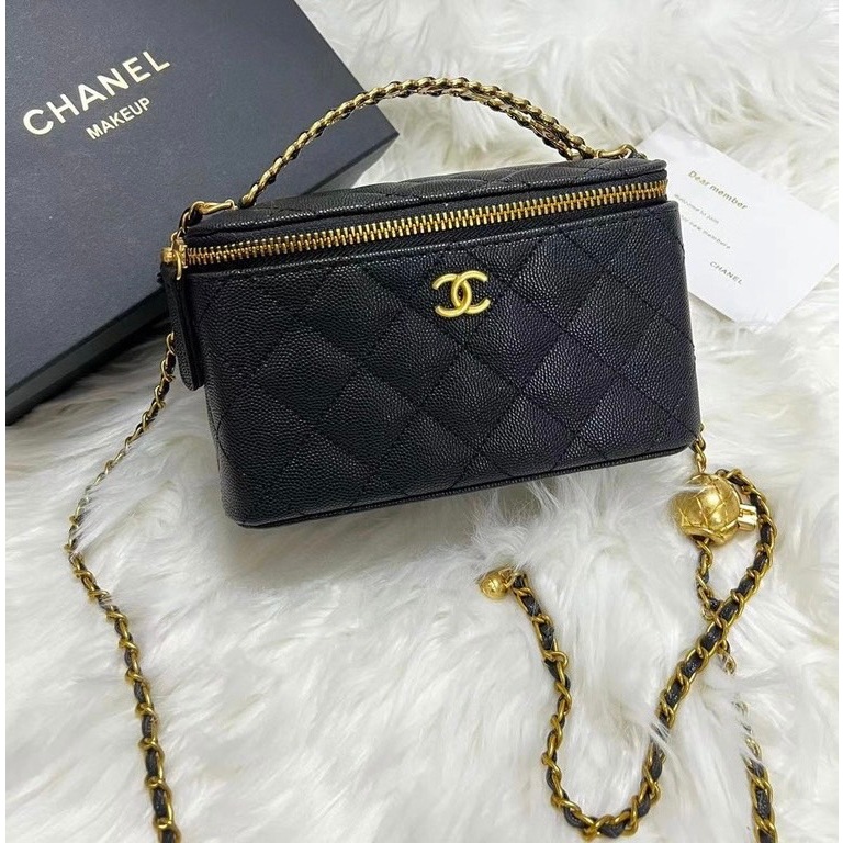 ✅พร้อมส่ง✨❤️ VIP Gift Premium Gift ของแท้💯% Chanel Vanity Bag