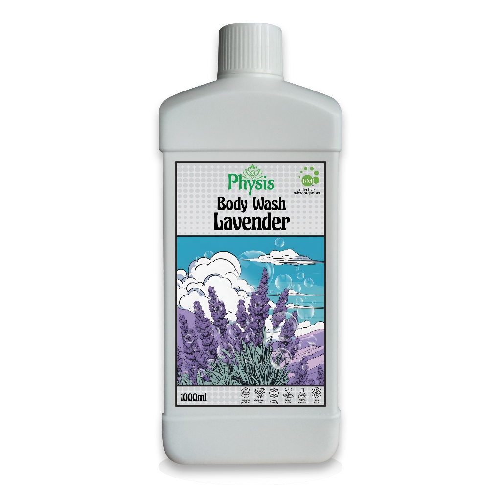 PHYSIS | BODY WASH LAVENDER | ครีมอาบน้ำ กลิ่นลาเวนเดอร์