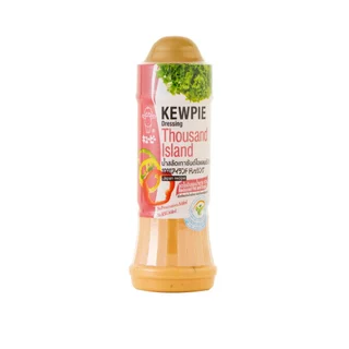 KEWPIE 50% Reduced Fat and Sugar Thousand Island Dressing น้ำสลัดเทาซันด์ ไอแลนด์ สูตรลดไขมันและน้ำตาล 50% คิวพี 210 ml.