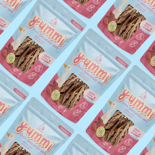 ขนมสุนัข สันในเป็ดเส้นอบแห้ง YUMMI ขนมเพื่อสุขภาพ ทำจากเนื้อสัตว์ 100%