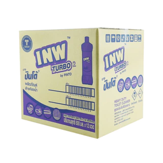 ยกลัง 12 ขวด น้ำยาล้างห้องน้ำINW เทพ 500 มล.