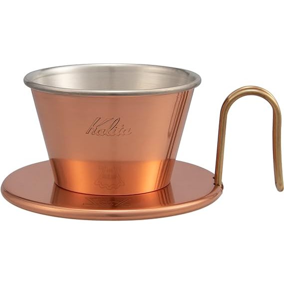 ร้านโค้ดคุ้ม โค้ดลด10-20% Kalita Tsubame Coffee Dripper Copper WDC-155/185 ดริปเปอร์ กาแฟ