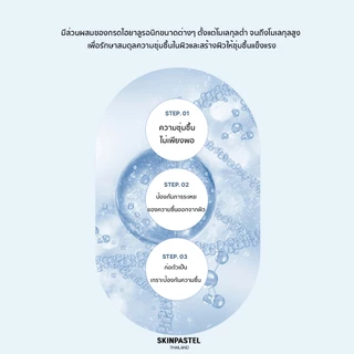 SKINPASTEL X5 All Day Collagen Ampoule / All Night Retinol Ampoule 250ml. มาส์กบูสเตอร์