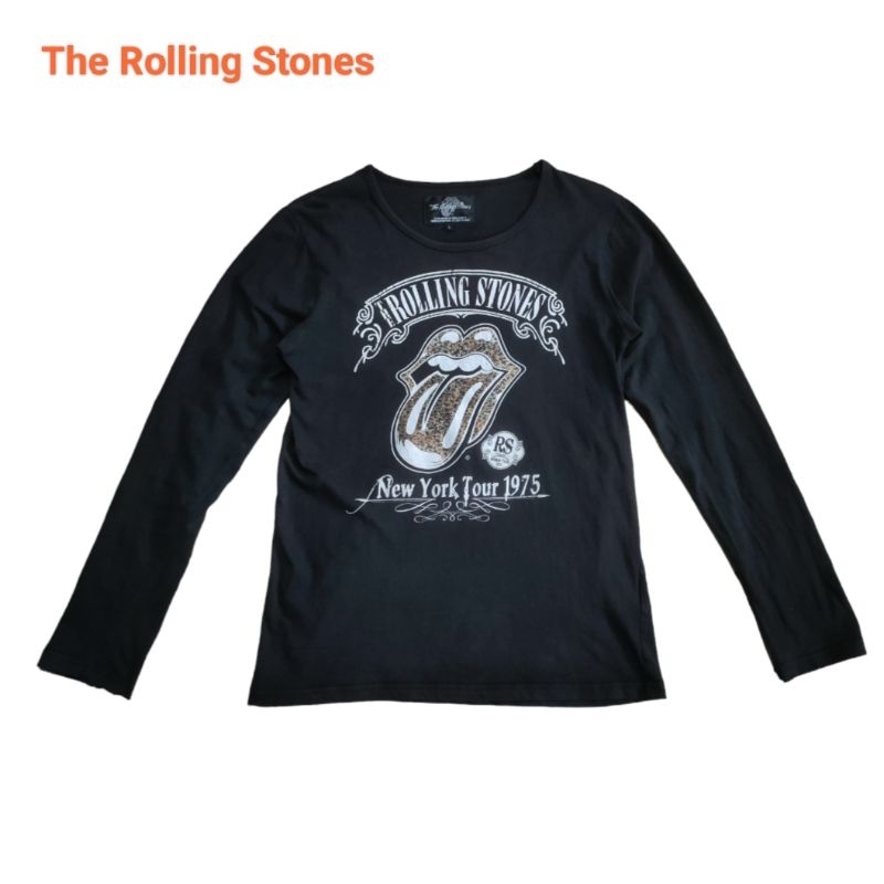 เสื้อยืดแขนยาว The Rolling Stone (L) (ญ)