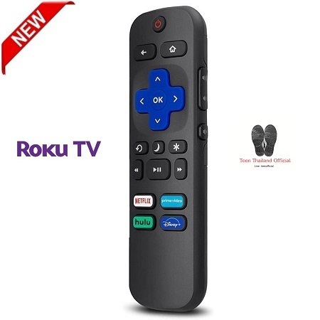 รีโมท Roku TV TCL Roku Hisense Roku Sharp Roku For TV ONLY สินค้าพร้อมจัดส่ง