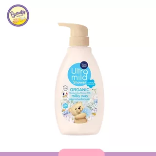 เบบี้มายด์ อัลตร้ามายด์ ออร์แกนิค สบู่เหลว 380 มล 1 ขวด.Ultra Mild Babi Mild Shower 380ml.