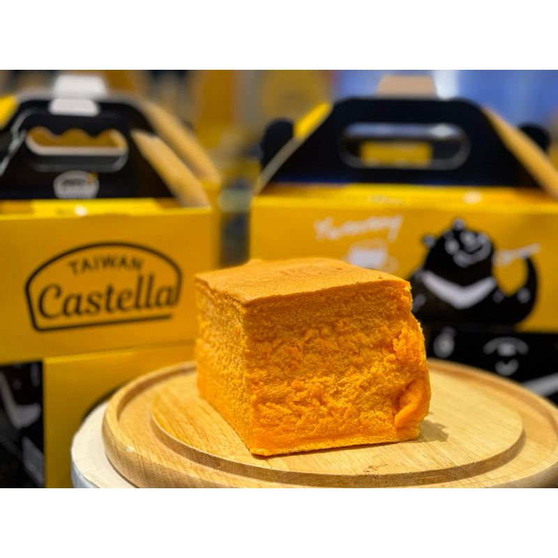 NEW!!เค้กไข่ไต้หวัน-ชาไทย s(กล่องเล็ก)Castella Taiwan Thai Tea (s)