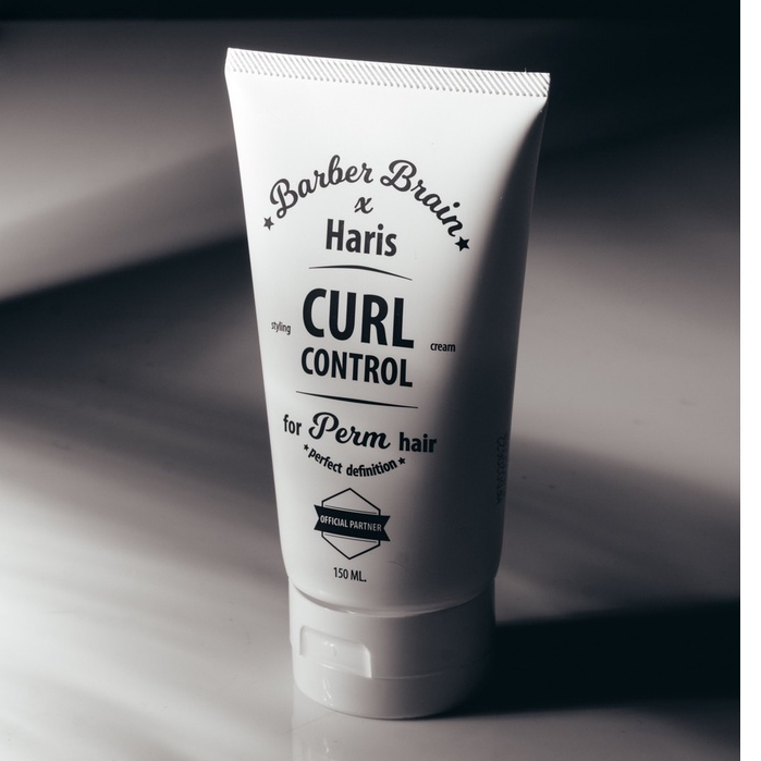BARBER BRAIN **HARIS** CURL CONTROL CREAM ครีมจับลอน ผมดัด จัดแต่งทรงผม ให้ชัดเจน เพิ่มวอลลุ่ม ลอนสวยอยู่ทน <BB-511> - รูปที่ 3