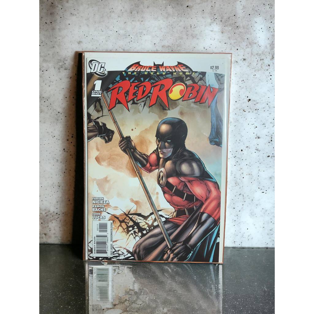 หนังสือ DC comics เรื่อง Bruce Wayne The Road Home Red Robin (2010 DC)