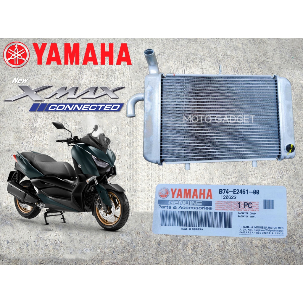 หม้อน้ำ YAMAHA Xmax300 2017-2023 แท้ศูนย์ B74-E2461-00