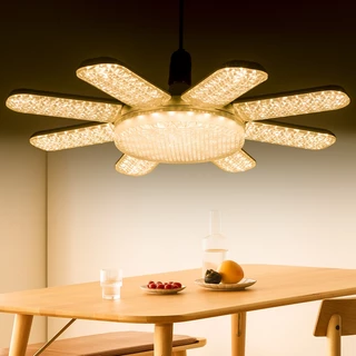 หลอดไฟไดมอนด์ มีให้เลือกหลายรุ่น 50W 120W 350W 450W หลอดไฟ LED Bulb Lamp พับเก็บได้ HT ไก่ฟ้า
