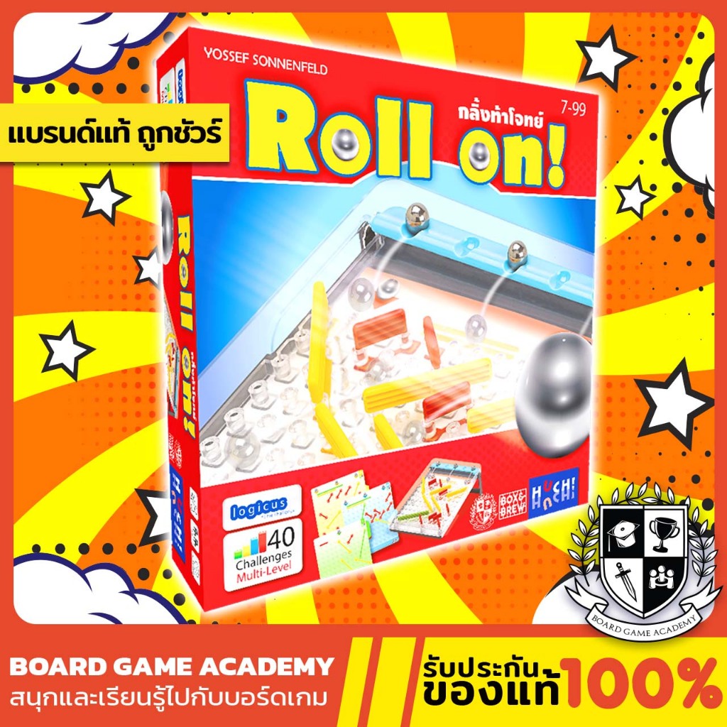 กลิ้งท้าโจทย์ Roll On! [TH/EN] Boardgame บอร์ดเกม