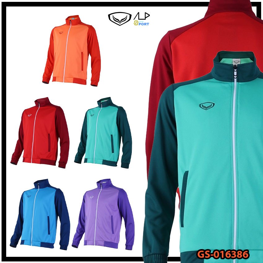 ลดโหดสูงสุด 1,000 บาท GRAND SPORT รุ่น 016386 เสื้อวอร์มแกรนด์สปอร์ต ผ้า NEO-N ของเเท้ 100%