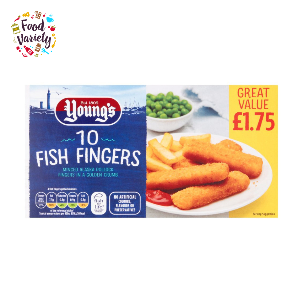 Young's 10 Fish Fingers 250g