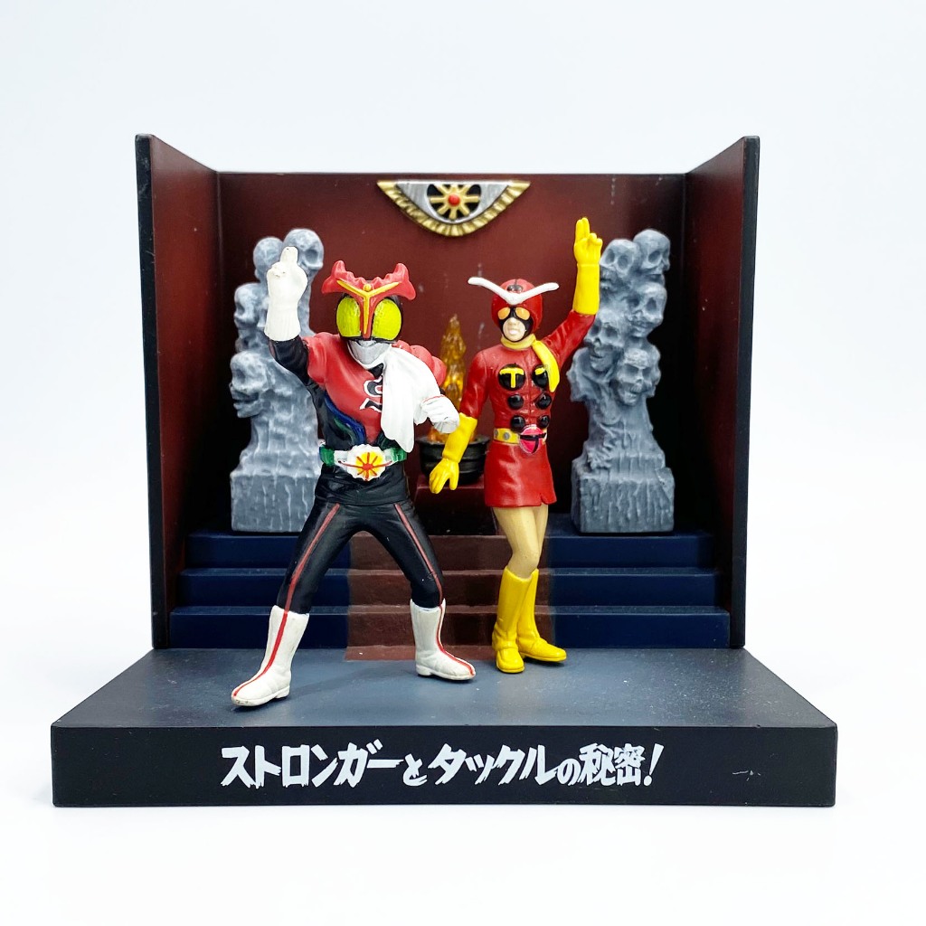 Bandai V7 Battle Diorama Scene Stronger Tackle Base มดแดง kamen rider masked rider