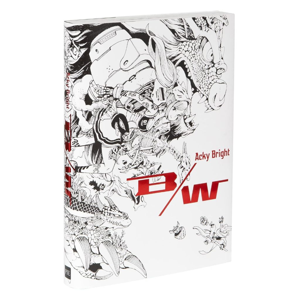 Acky Bright B/W Art Book