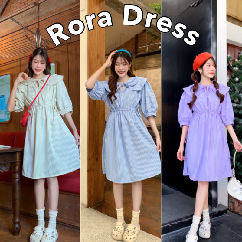Rora Dress เดรสกระโปรง