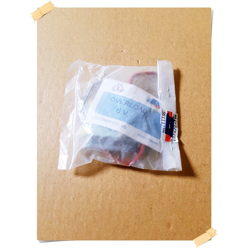 โอเวอร์โหลด DT100 DT125  6 V. - รูปที่ 2