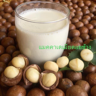 แมคคาเดเมีย(ซีกสวย)กรอบมันอร่อย 100กรัม