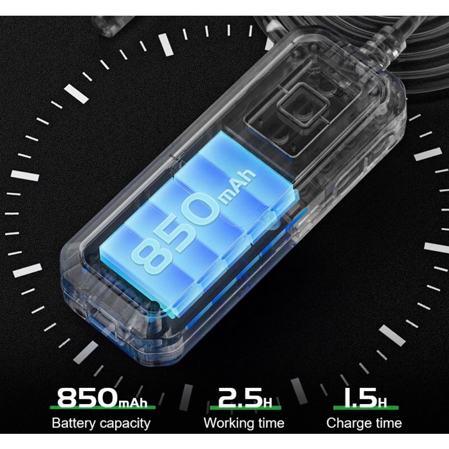Inskam กล้องเอ็นโดสโคปอุตสาหกรรม WiFi กล้องตรวจสอบไร้สายเลนส์คู่กันน้ำ8มม.ปรับได้8LEDสำหรับSmartPhone - รูปที่ 2